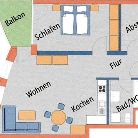 Appartamento Nordseebrandung B1.2 Cuxhaven