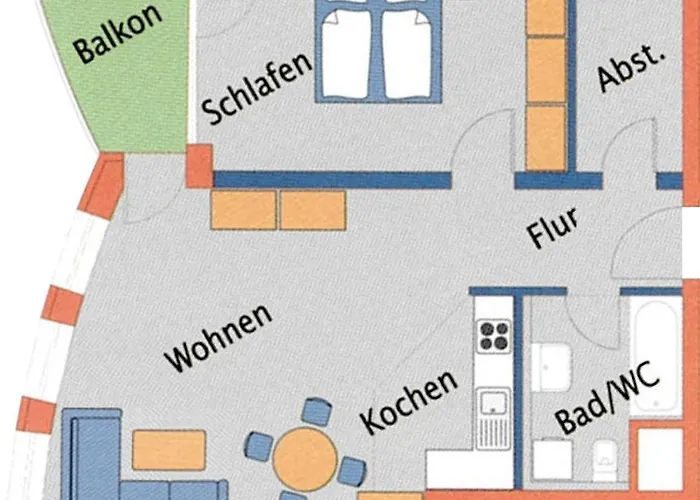 Apartmán Nordseebrandung B1.2 Cuxhaven